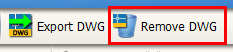 remove DWG primary toolbar