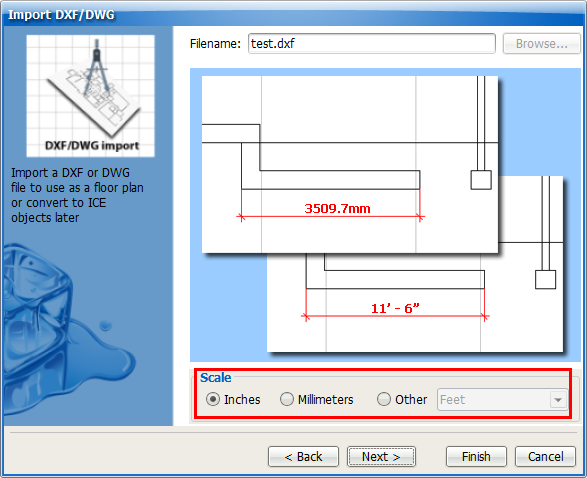 importing dxf dwgs 4