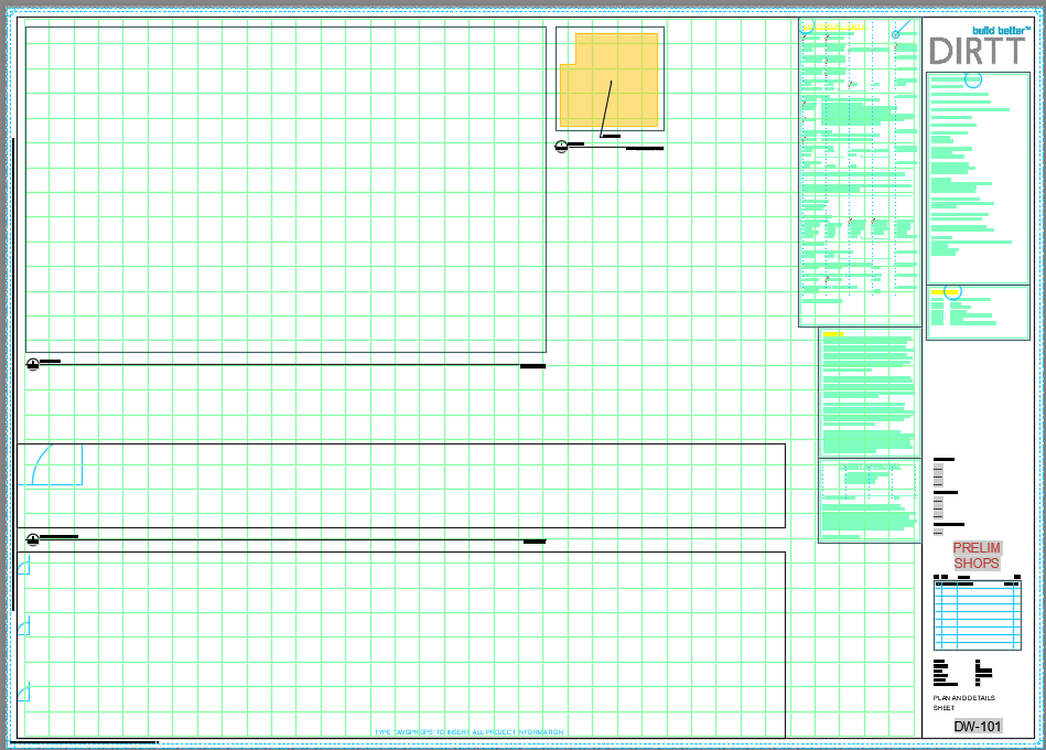 shop drawing methodolgies 96