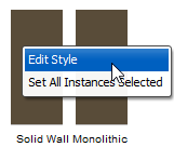 Solid wall style 1