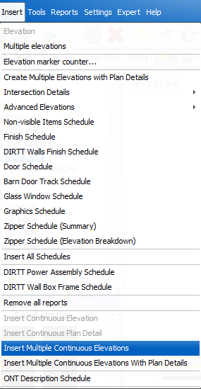 continous elevations 8