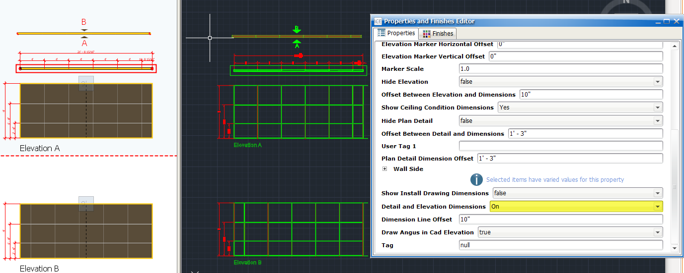 elevation and plan detail dimensions 5