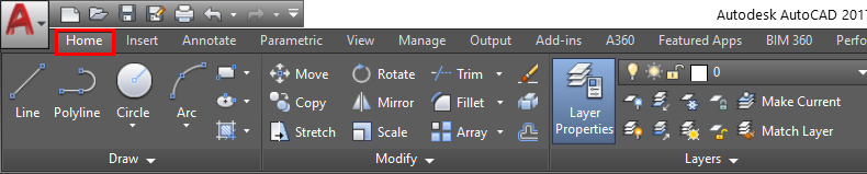 AutoCAD home