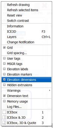 elevation dimensions