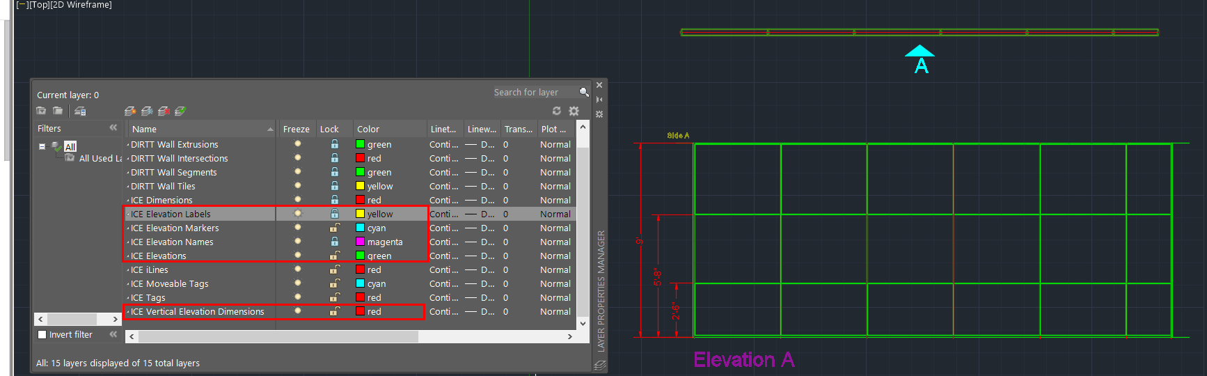 ice elevation layers