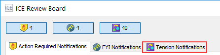 Tension notifications review board 5