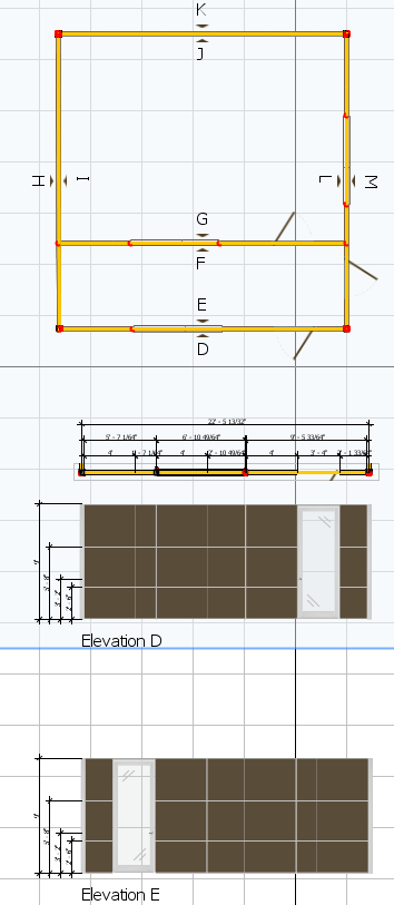 continous elevations