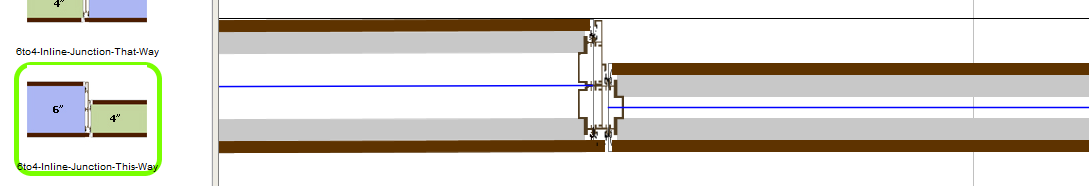 junction center lines