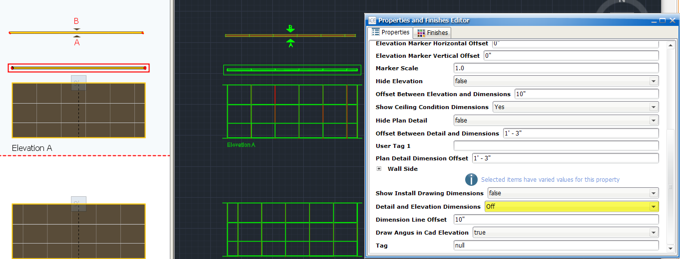 elevation and plan detail dimensions 4